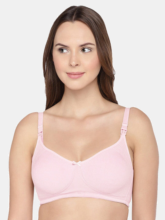 Inner Sense Pack Of 3 Non-Wired Organic Cotton Antimicrobial Maternity Bras