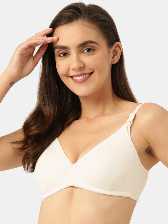 Inner Sense Full Coverage Anti Odour Organic Cotton Maternity Bra With Anti Microbial - Image 1