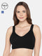 Inner Sense Blue & Black Solid Non-Wired Non Padded T-shirt Bra ISB097_98