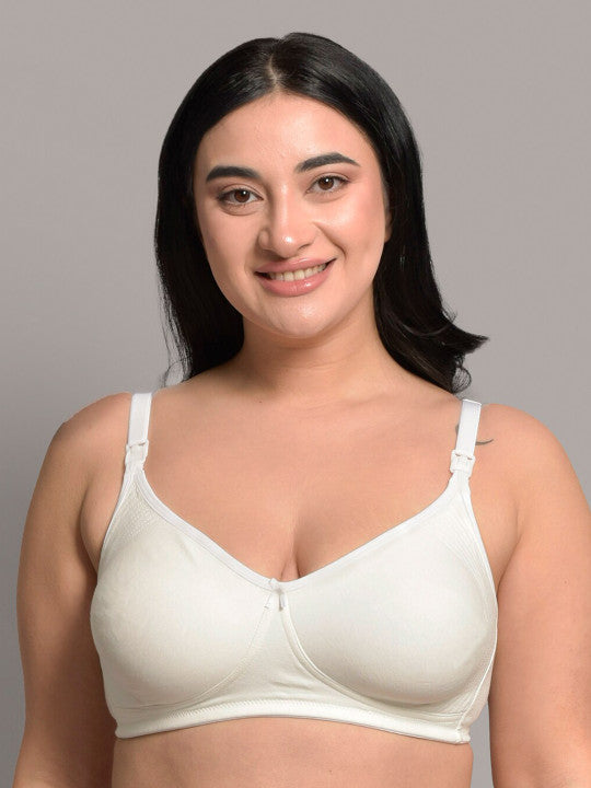 Inner Sense Plus Size Non-Wired Non Padded Anti Odour Anti Microbial Maternity Bra Image 1