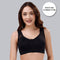 ComfortFit Front Closure Full Coverage Non-Padded Wire-Free Bra for Posture Support