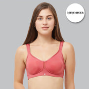 SOIE's Full Coverage Minimizer Bra: Ultimate Comfort, Flawless Fit - Non-Padded, Non-Wired Design