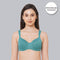 Ultimate Comfort: Padded Wired Full Coverage Sweetheart Neckline Bra for Everyday Elegance