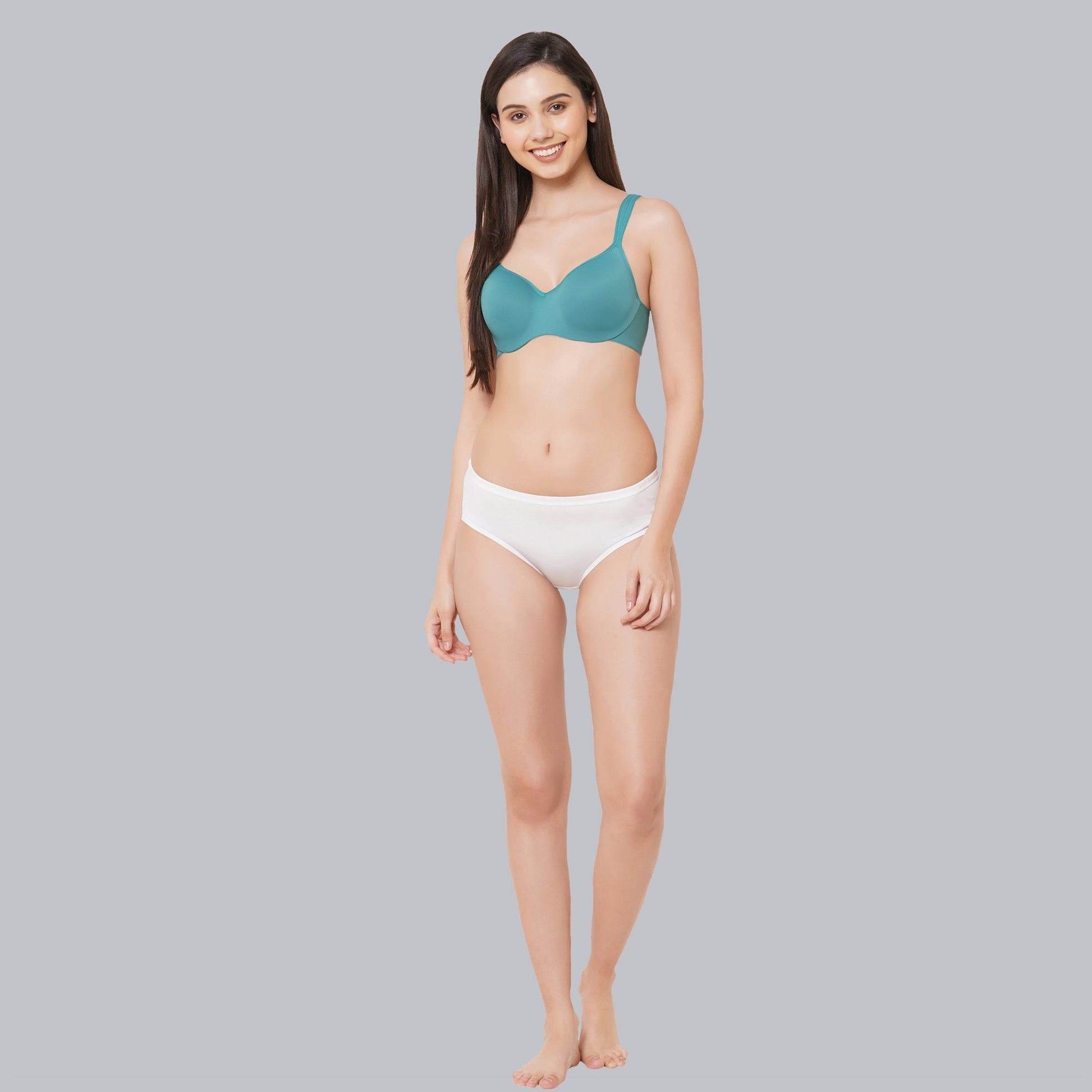 Ultimate Comfort: Padded Wired Full Coverage Sweetheart Neckline Bra for Everyday Elegance