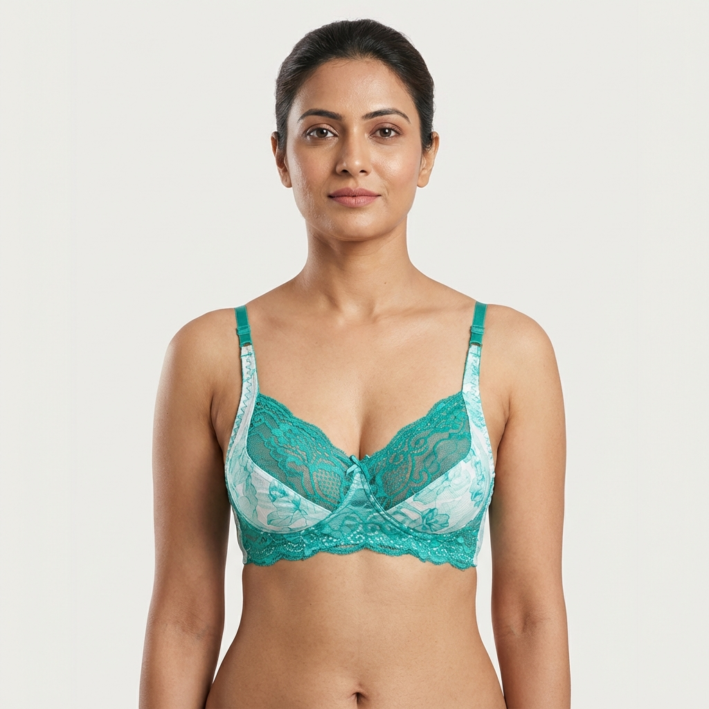 Inner Sense Green Printed Everyday Sustainable Bra ISB019B