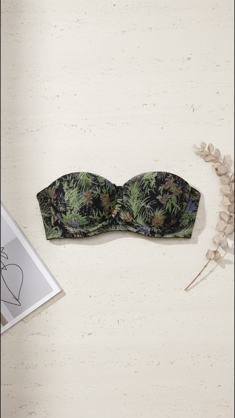 Inner Sense Medium Coverage Lightly Padded Underwired Strapless Antimicrobial T-shirt Bra