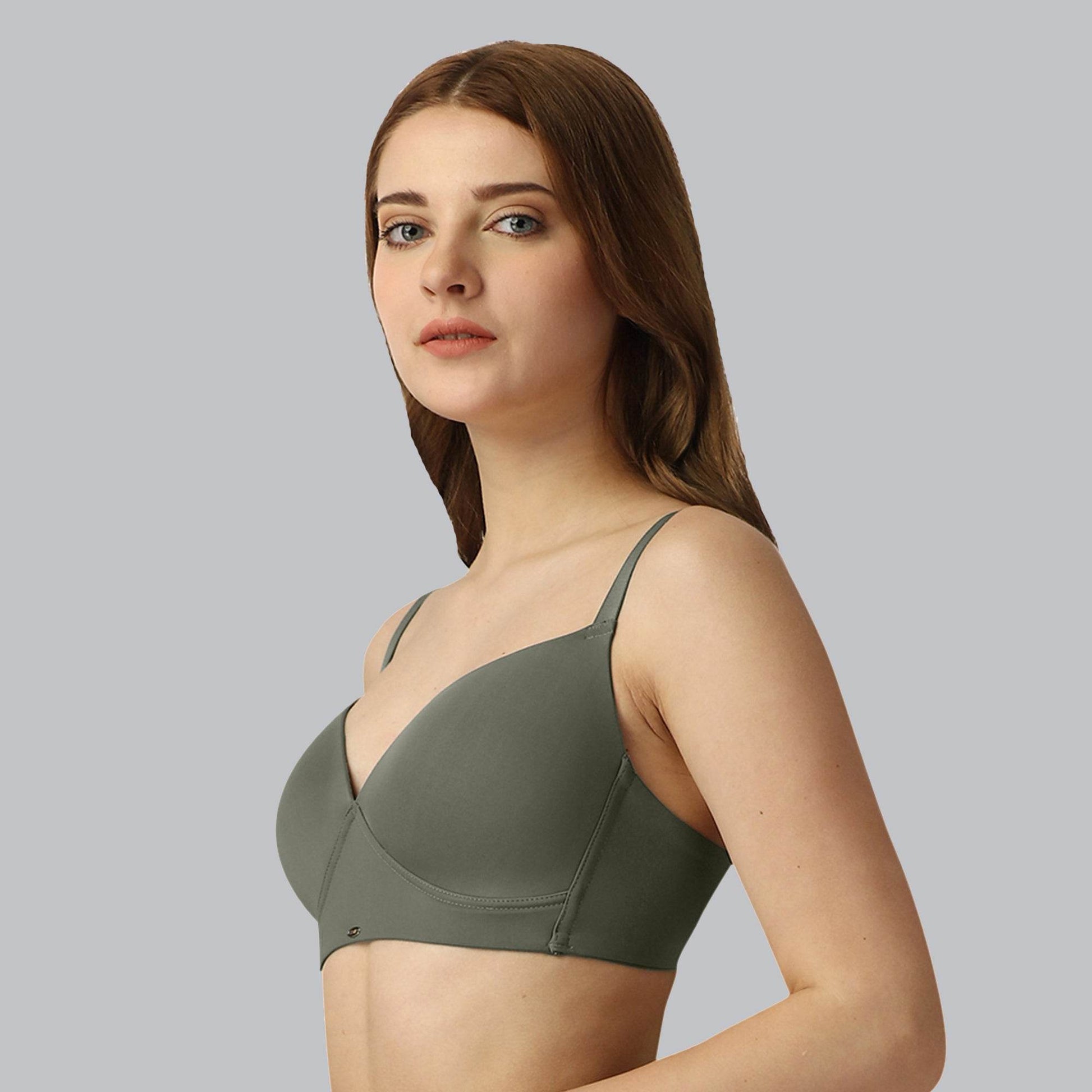 Ultimate Comfort Full Coverage Padded Non-Wired T-Shirt Bra for Everyday Wear