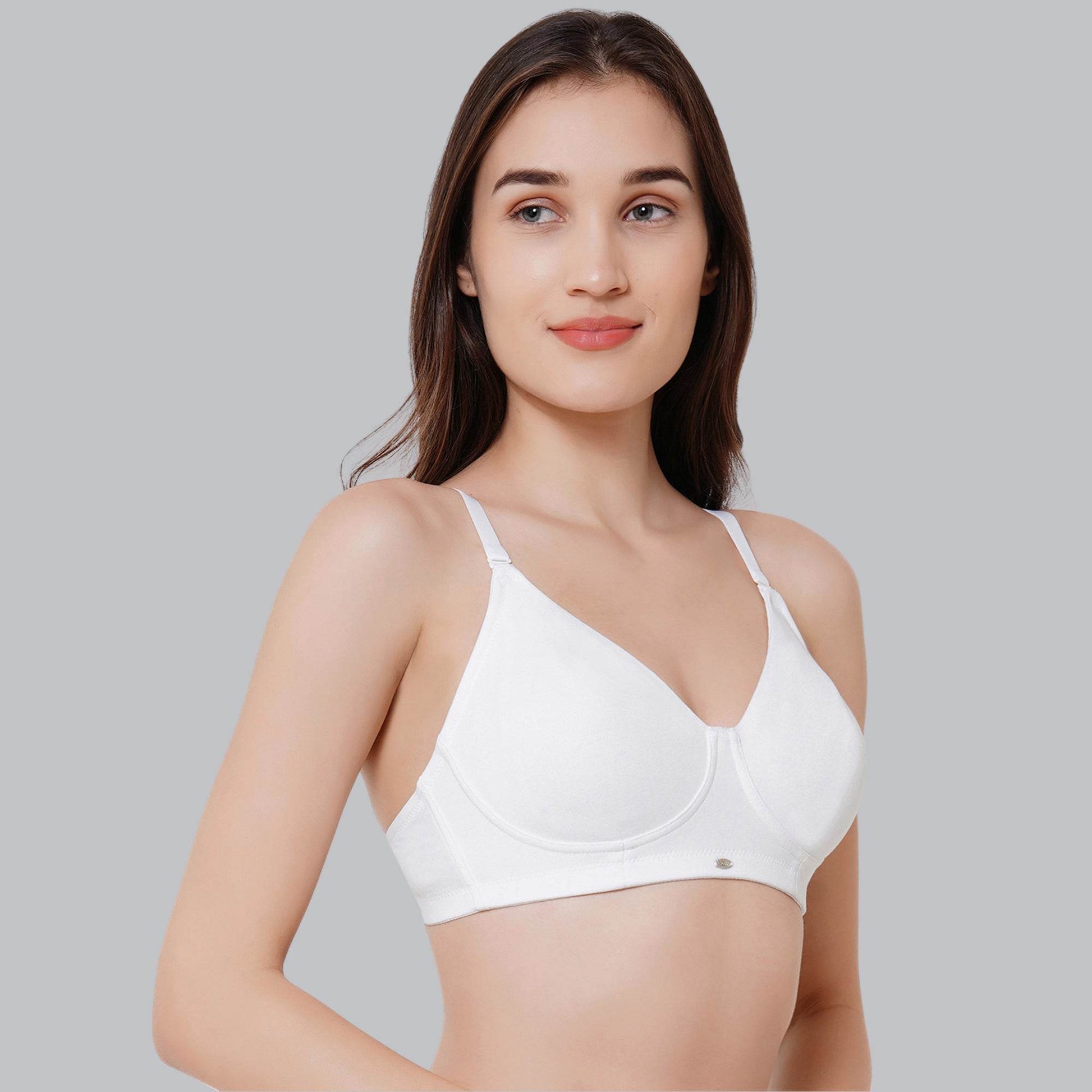 Experience Ultimate Comfort: Non-Padded, Non-Wired Full Coverage T-Shirt Bra for All-Day Wear
