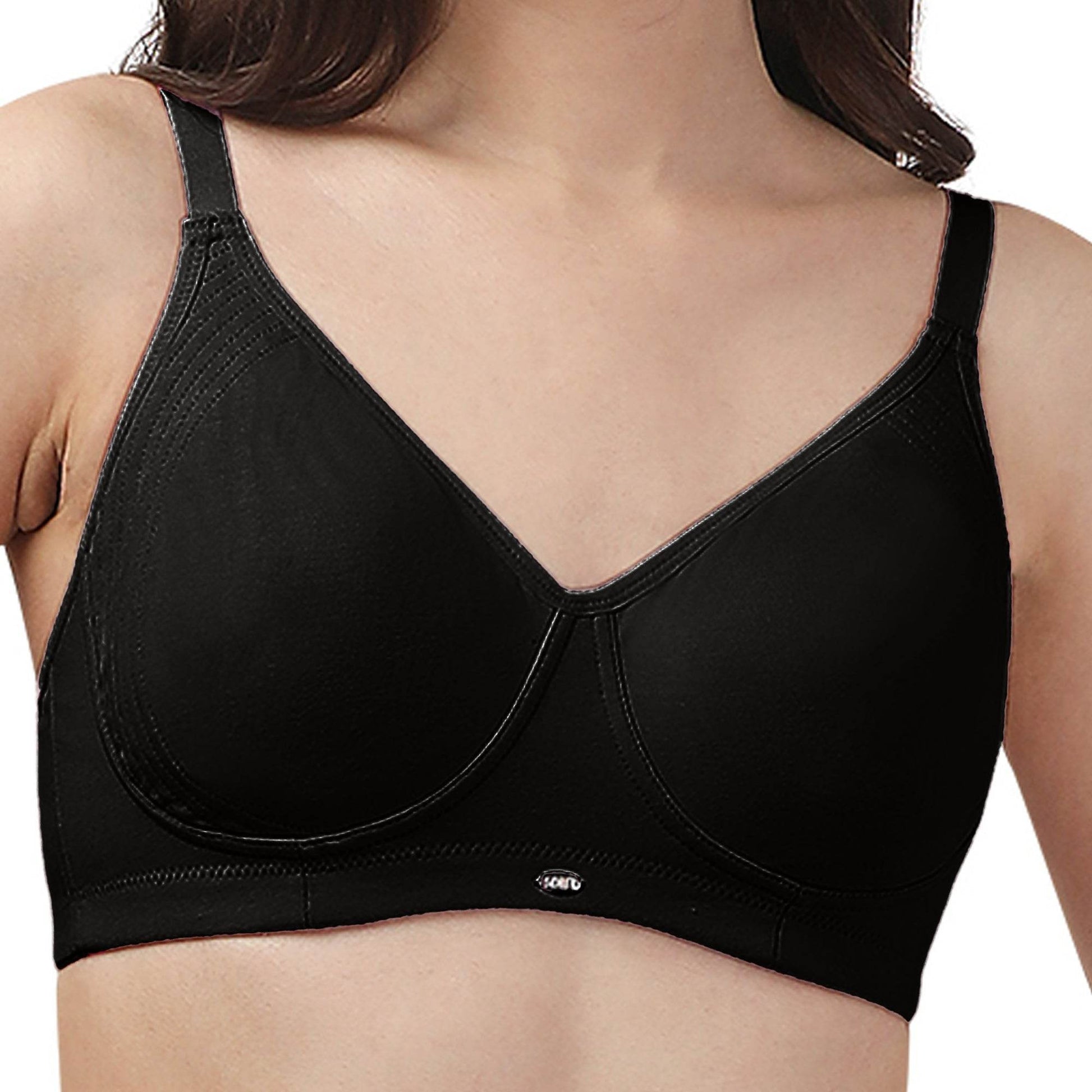 ComfortFit Full Coverage Non-Padded, Non-Wired Cotton Spandex T-Shirt Bra for Everyday Support