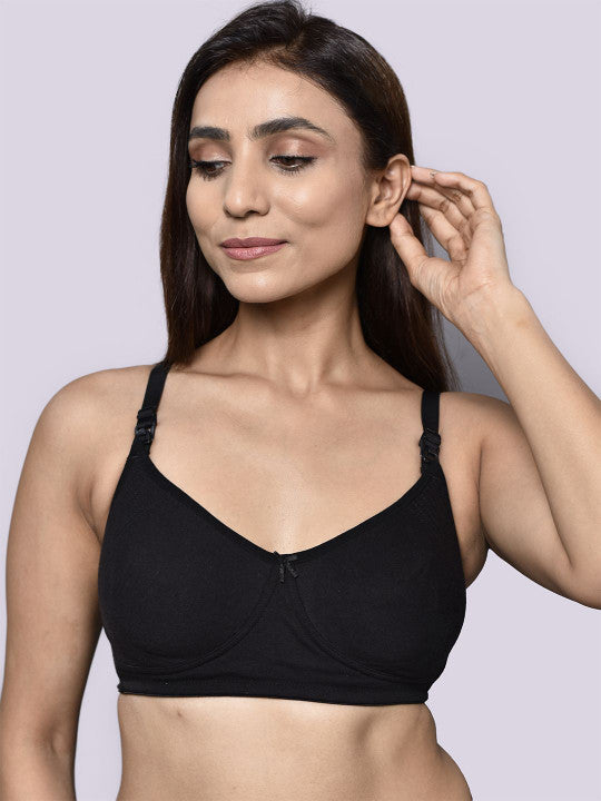 Inner Sense Full Coverage Organic Cotton Antimicrobial Maternity Bra